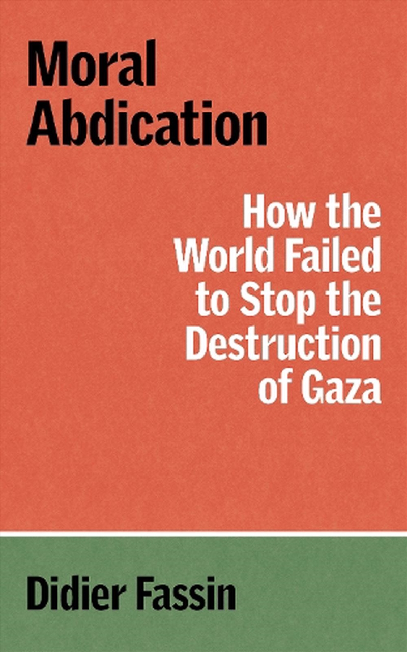 Moral Abdication/Product Detail/Reading