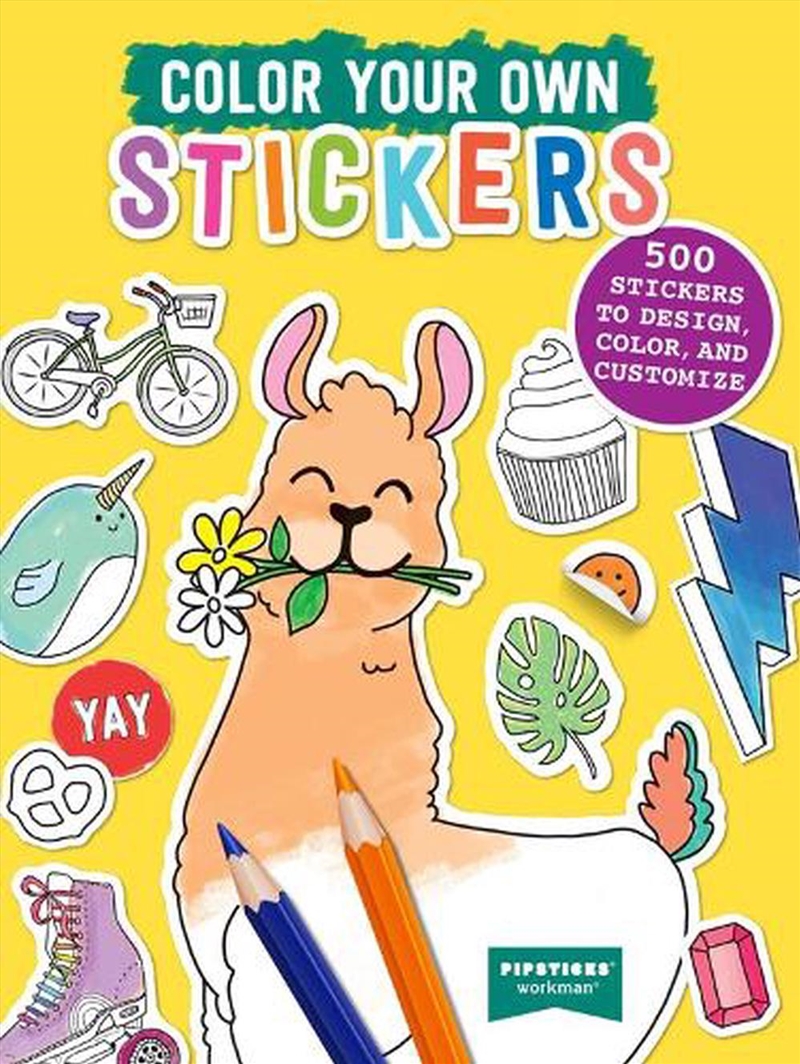 Color Your Own Stickers/Product Detail/Kids Activity Books