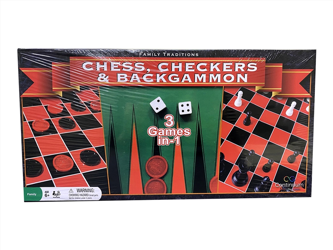 Combo Chess 3-In-1 Continuum/Product Detail/Board Games