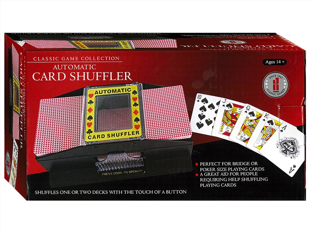 Card Shuffler, B/O, 2-Deck/Product Detail/Card Games