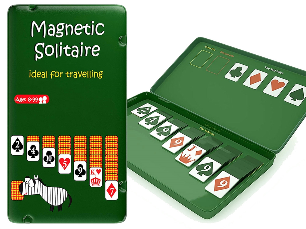 Solitaire, Magnet. Trav.Tin/Product Detail/Card Games