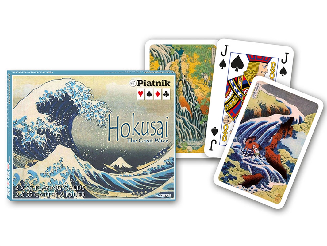 Hokusai Great Wave Bridge Dbl/Product Detail/Card Games