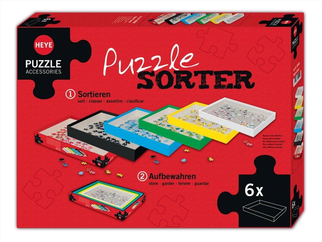 Puzzle Sorter (Set Of 6 Boxes)/Product Detail/Jigsaw Puzzles