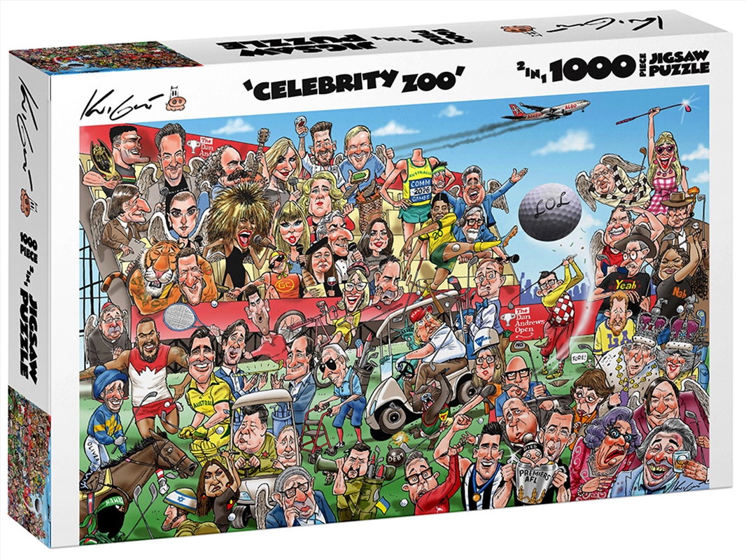 Who's Who In The Zoo 1000Pc/Product Detail/Jigsaw Puzzles