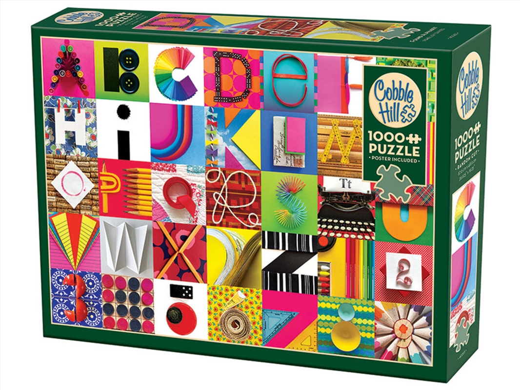 Found Alphabet 1000Pc/Product Detail/Jigsaw Puzzles