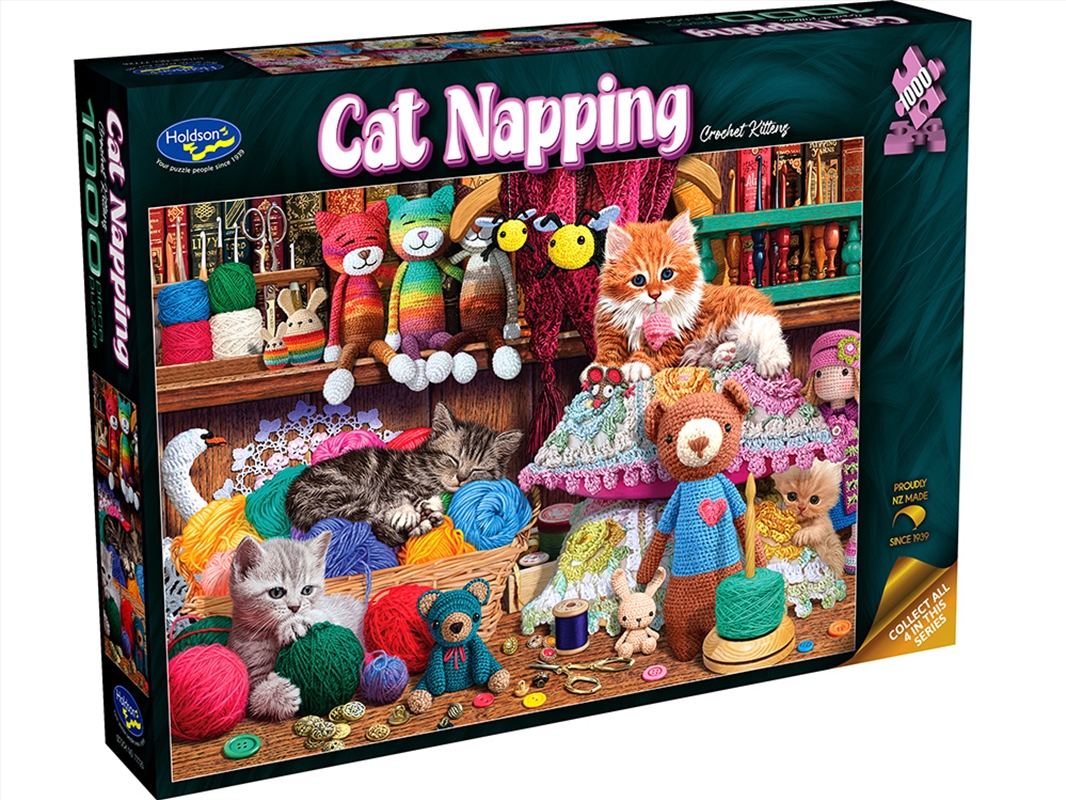 Cat Napping Crochet Kittens/Product Detail/Jigsaw Puzzles