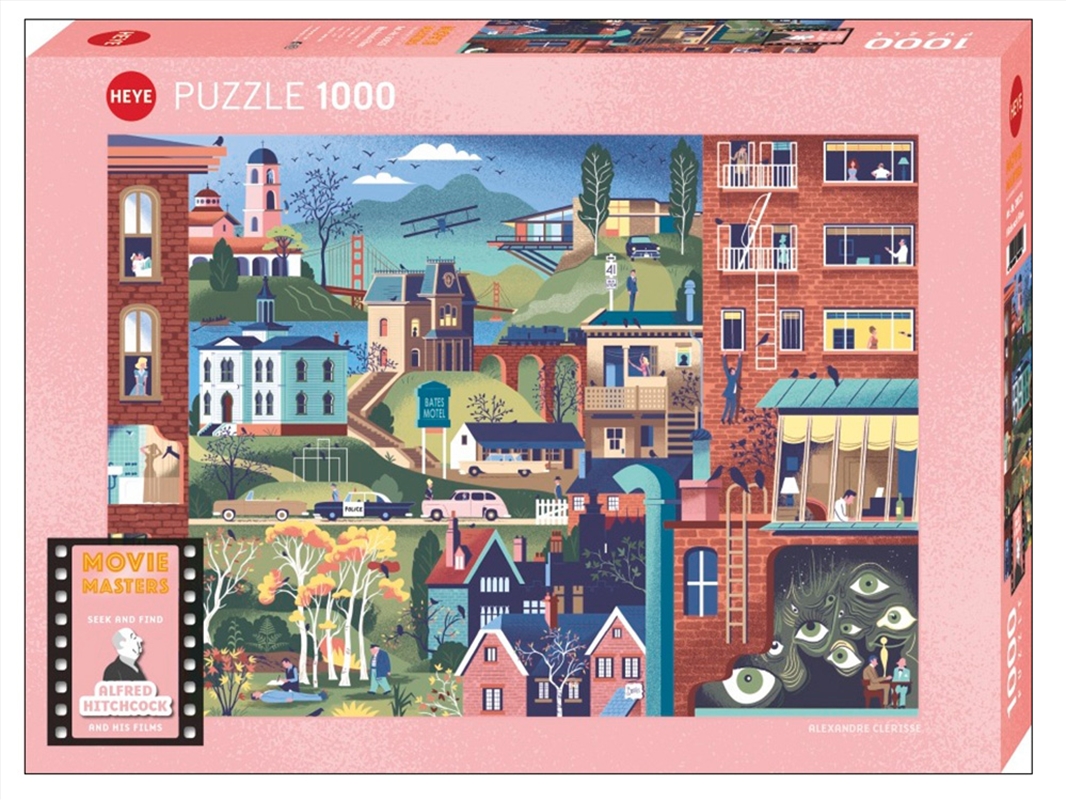 Hitchcock Films 1000Pc/Product Detail/Jigsaw Puzzles