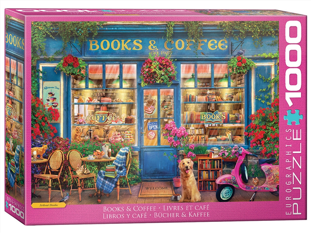 Books & Coffee 1000Pc/Product Detail/Jigsaw Puzzles