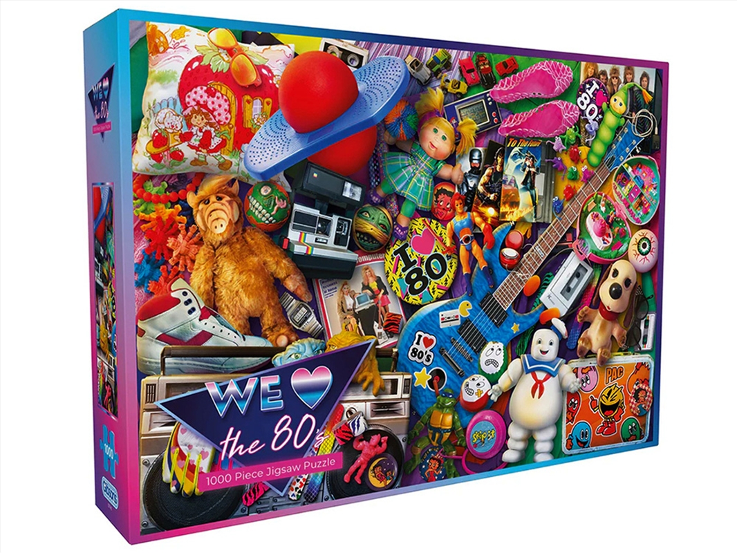 We Love The 80's 1000Pc/Product Detail/Jigsaw Puzzles