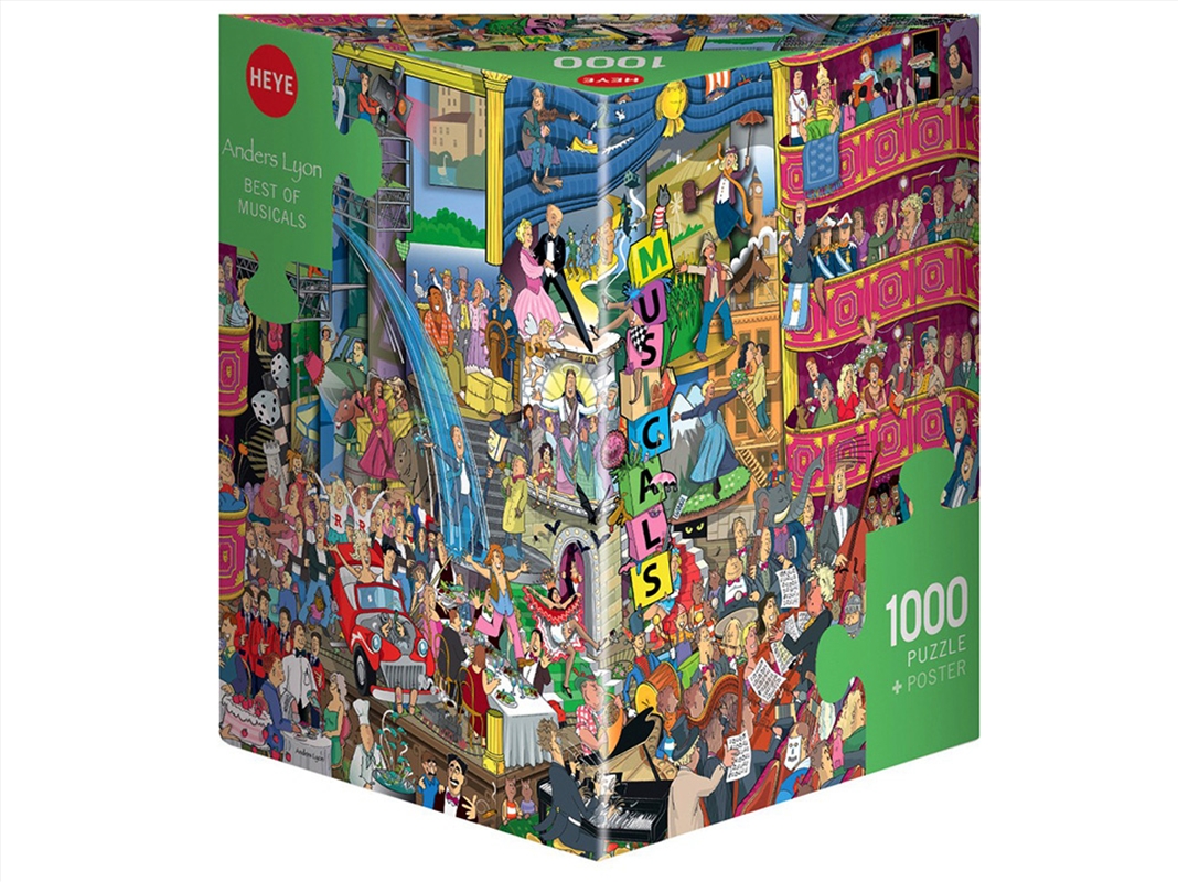 Heye Anders Lyon Best of Musicals 1000 Piece Jigsaw Puzzle/Product Detail/Jigsaw Puzzles