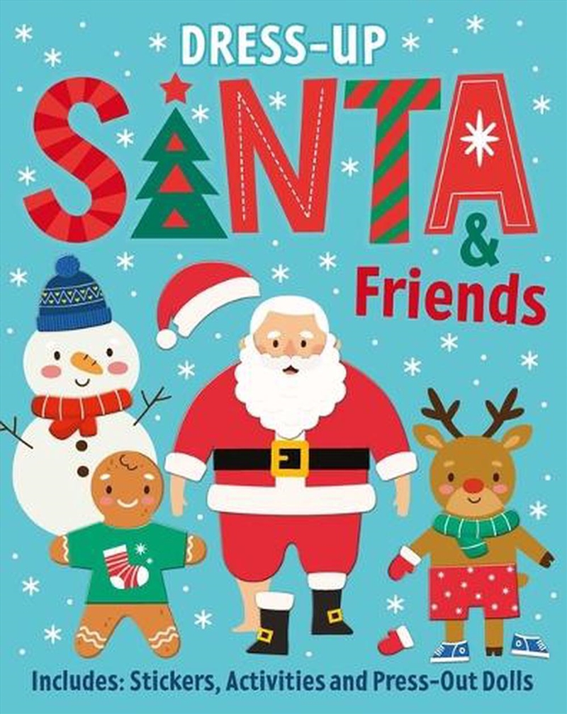 Sticker Dress-Up - Santa & Friends /Product Detail/Kids Activity Books