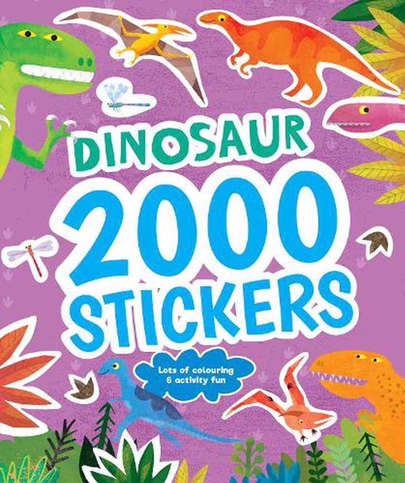 2000 Stickers - Dinosaurs/Product Detail/Kids Activity Books