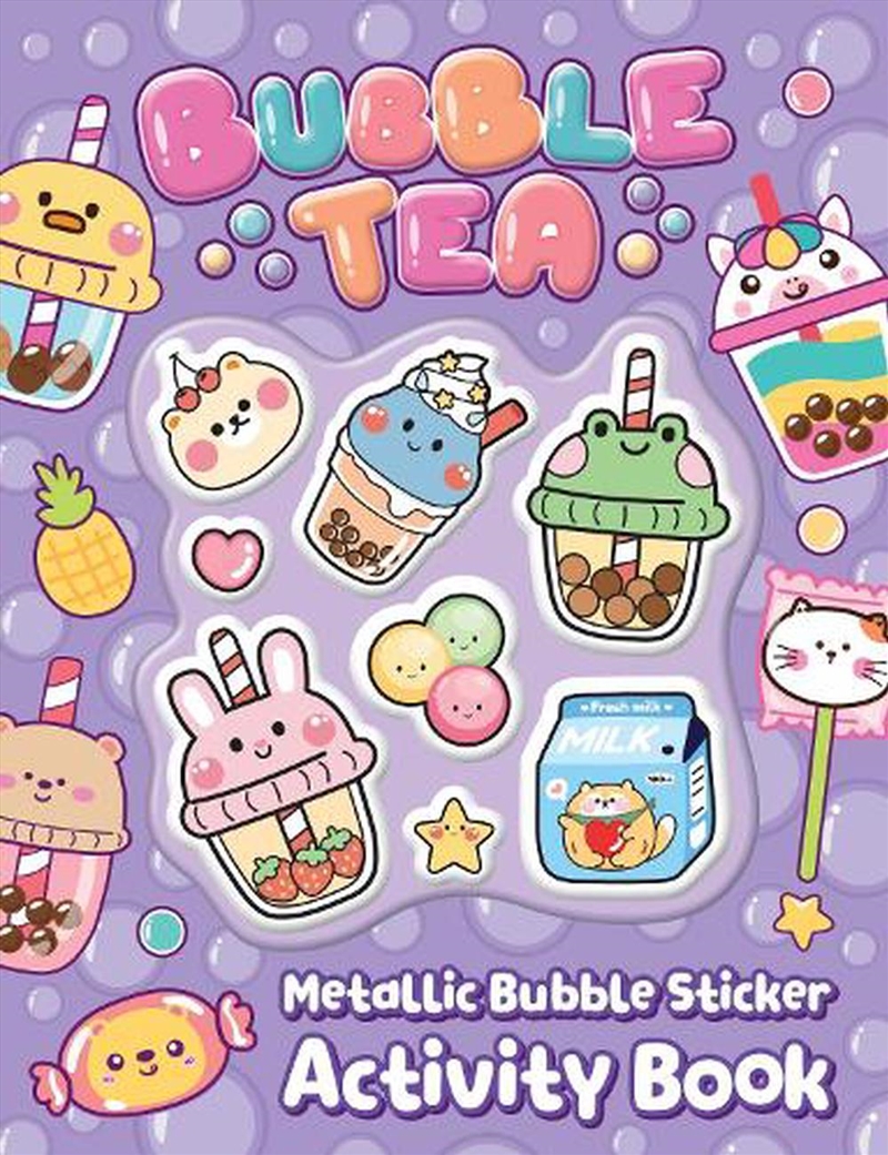 Bubble Tea - Metallic Bubble Sticker Activity Book/Product Detail/Kids Activity Books