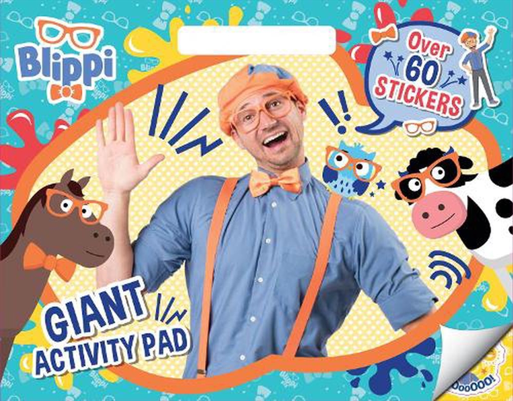 Blippi - Giant Activity Pad/Product Detail/Kids Activity Books
