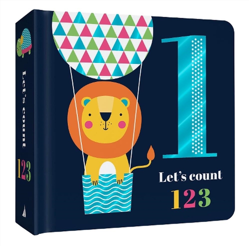 Chunky Foil Board Book - Let's Count 123/Product Detail/Early Childhood Fiction Books