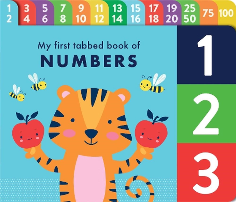 Chunky Tabbed Board Book - 123/Product Detail/Early Childhood Fiction Books