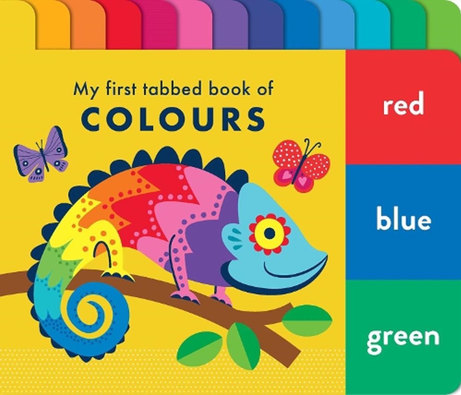 Chunky Tabbed Board Book - Colours/Product Detail/Early Childhood Fiction Books