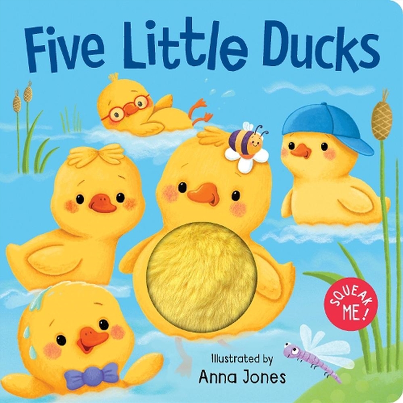 Squeaky Plush Board Book - Five Little Ducks/Product Detail/Early Childhood Fiction Books