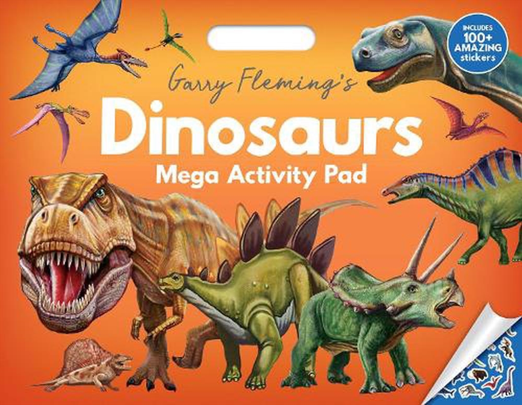 Garry Fleming - Mega Activity Pad - Dinosaurs/Product Detail/Kids Activity Books