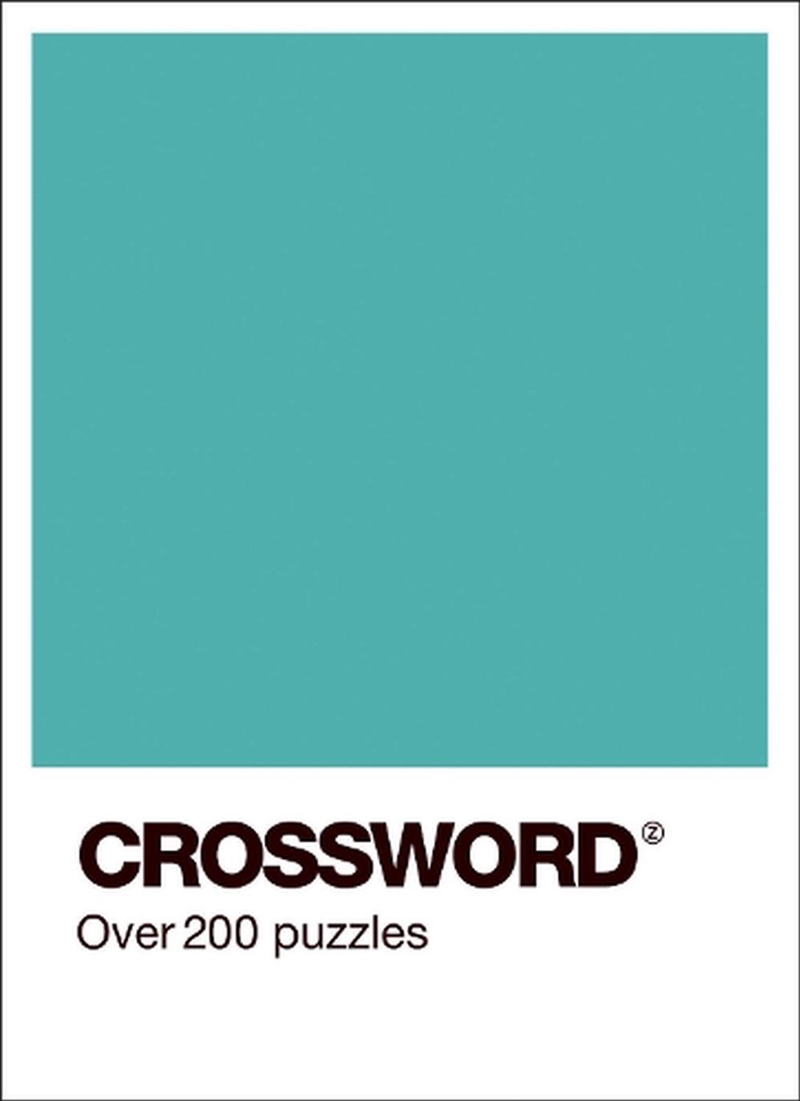 Colour Block Puzzle Crossword (Turquoise)/Product Detail/Adults Activity Books