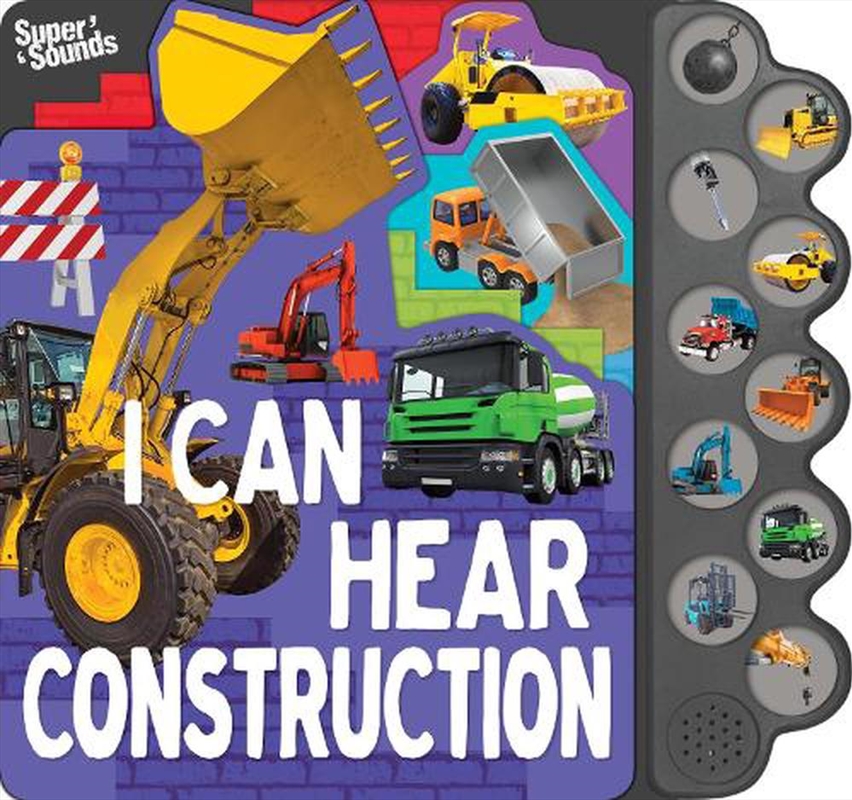 10-Button Sound Book - I Can Hear Construction Vol. 2/Product Detail/Early Childhood Fiction Books