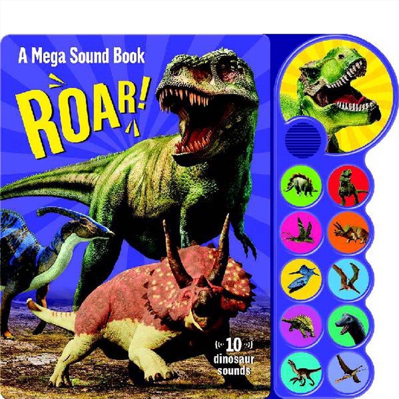 Large 10-Button Sound Book - Roar/Product Detail/Early Childhood Fiction Books