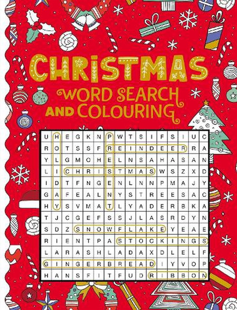 Christmas - Word Search Puzzles and Colouring/Product Detail/Kids Activity Books