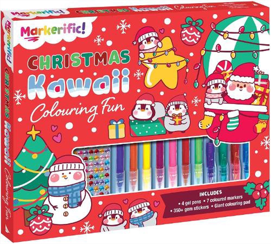 Markerific - Kawaii Christmas/Product Detail/Kids Activity Books