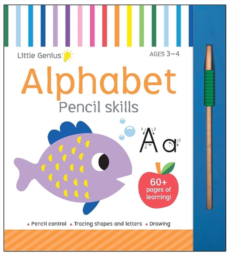 Little Genius Vol. 2 - Pencil Skills Activity Pad - Alphabet/Product Detail/Children