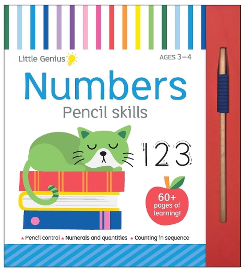 Little Genius Vol. 2 - Pencil Skills Activity Pad - Numbers/Product Detail/Children