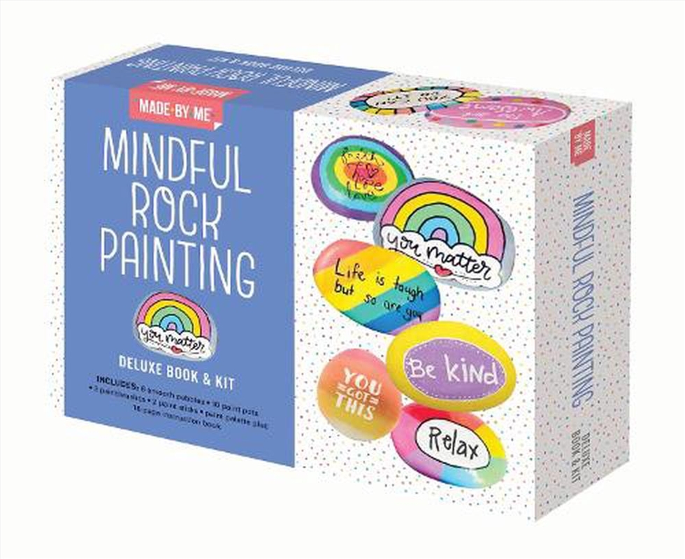 Made By Me - Deluxe Book & Kit - Mindful Rock Painting/Product Detail/Arts & Craft