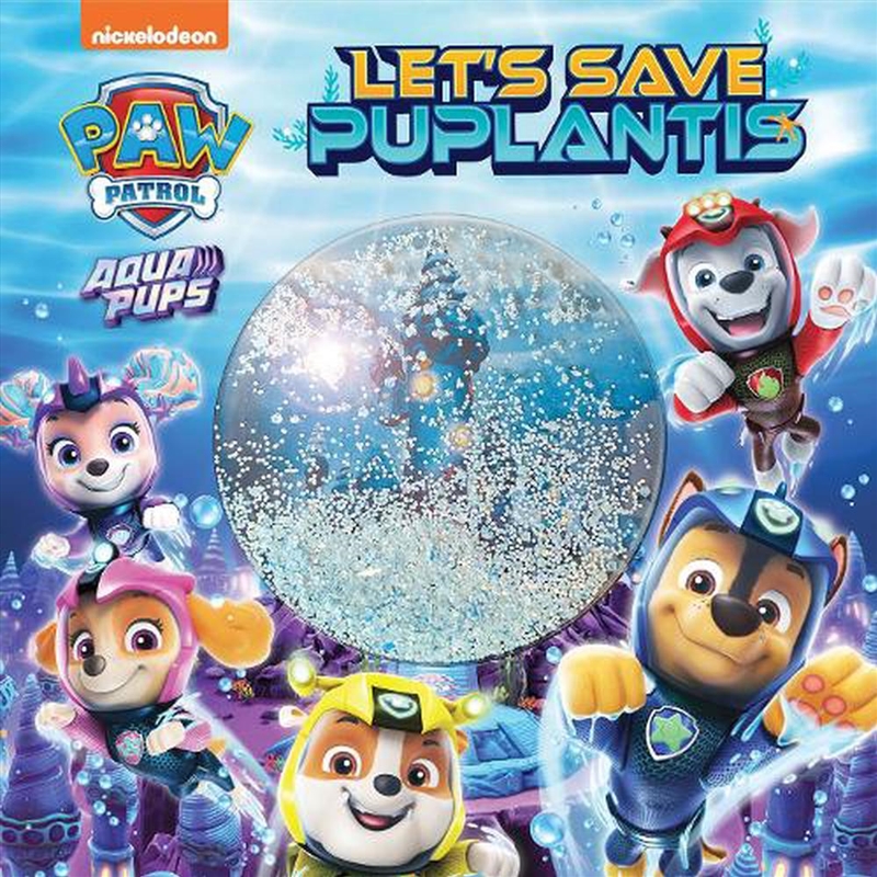 PAW Patrol - Die-Cut Gel Portal Picture Book - Let's Save Puplantis/Product Detail/Early Childhood Fiction Books