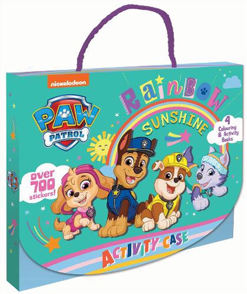 Paw Patrol - Activity Case - Rainbow Sunshine/Product Detail/Kids Activity Books