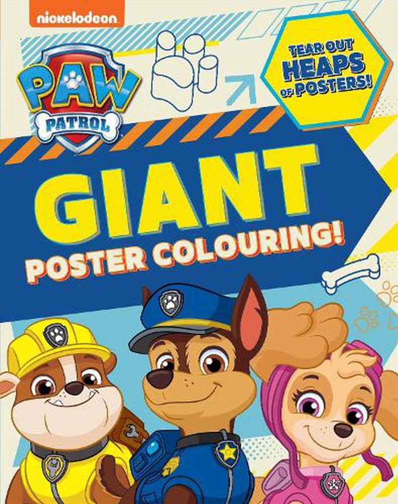 PAW Patrol - Giant Poster Colouring/Product Detail/Kids Colouring