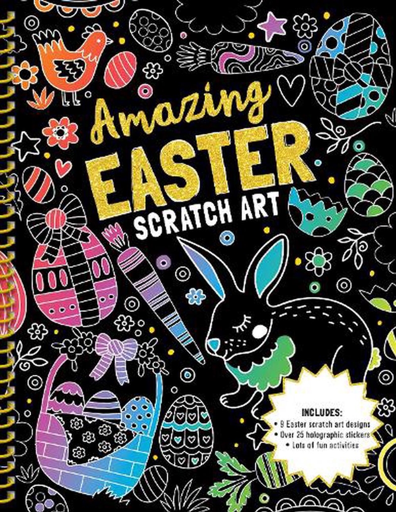 Scratch Art - Amazing Easter/Product Detail/Kids Activity Books