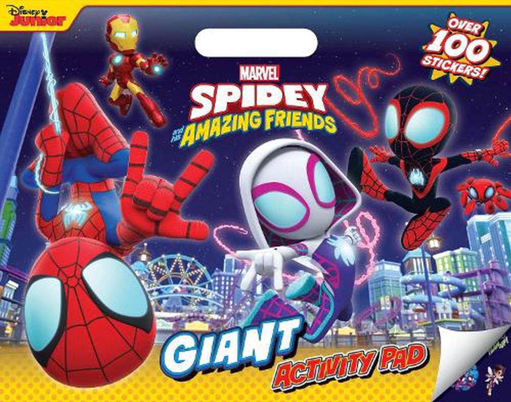 Spidey and His Amazing Friends - Giant Activity Pad - Glow Webs Glow!/Product Detail/Kids Activity Books
