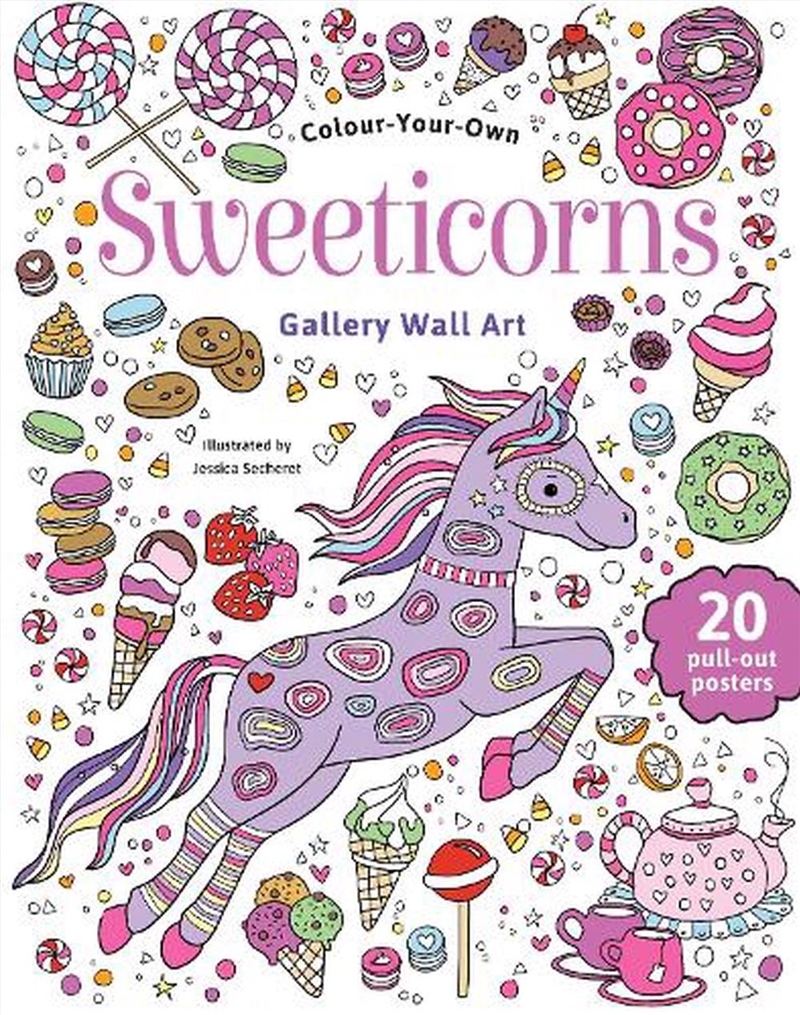 Wall Art - Sweeticorn/Product Detail/Kids Colouring