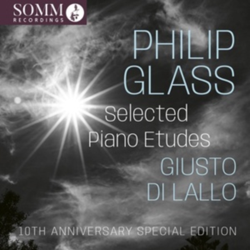 Philip Glass: Selected Piano Etudes (10th Anniversary Special Edition)/Product Detail/Classical