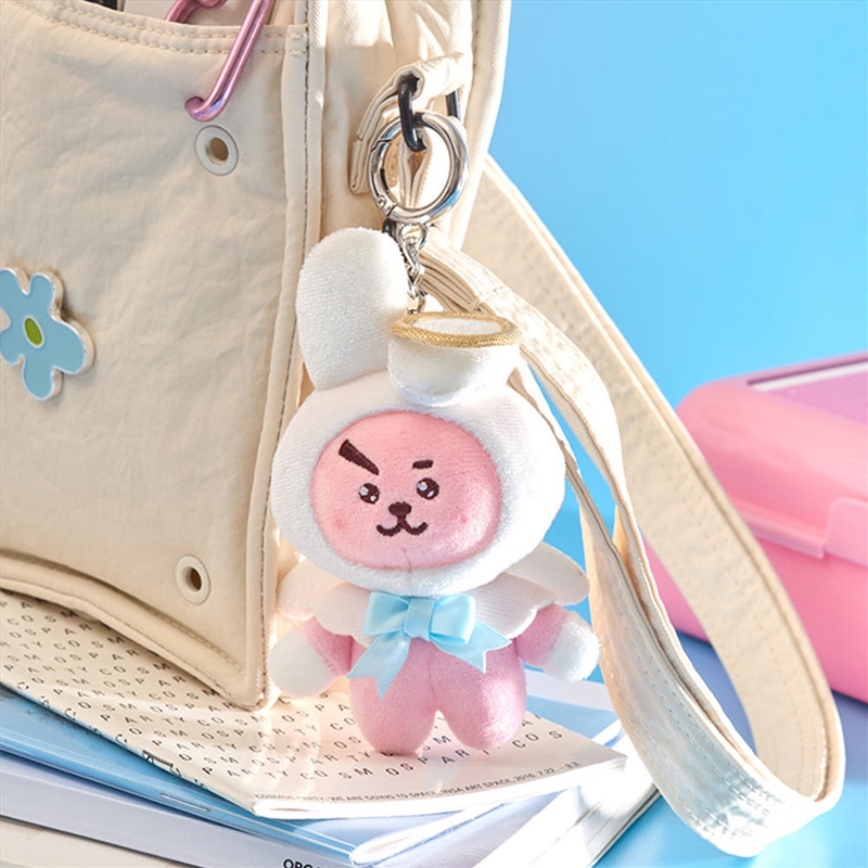 Bt21 - Angel & Villain Angel Plush Keyring Cooky/Product Detail/KPOP Merch