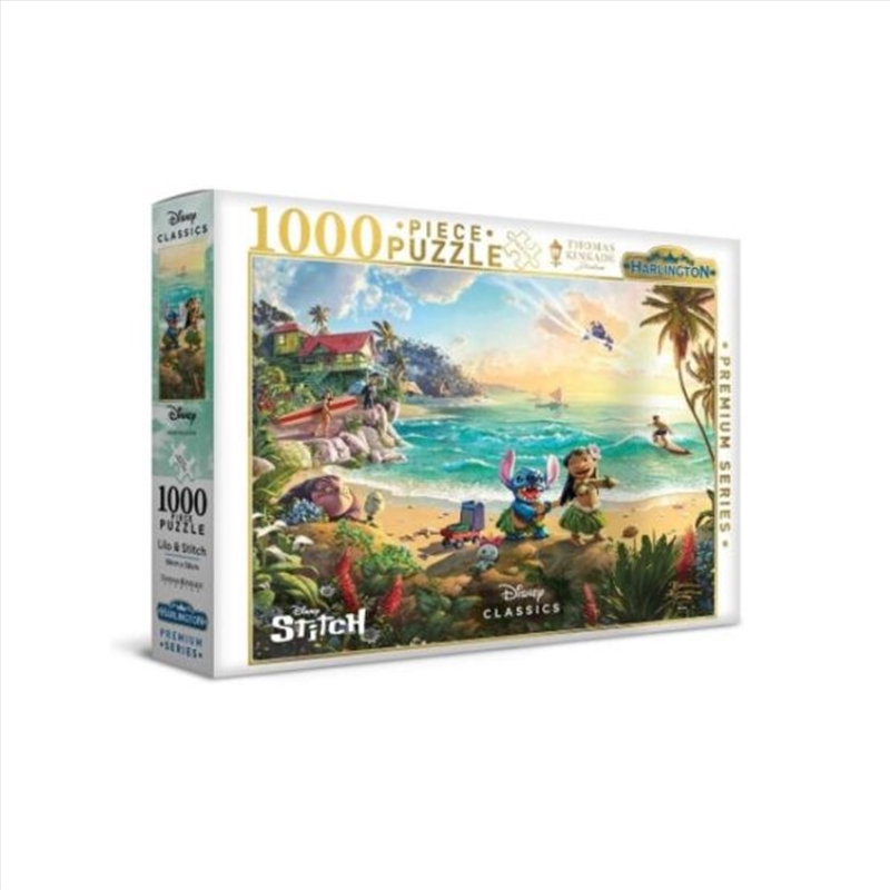 Kinkade 1000Pce Puzzle - Lilo & Stitch/Product Detail/Jigsaw Puzzles
