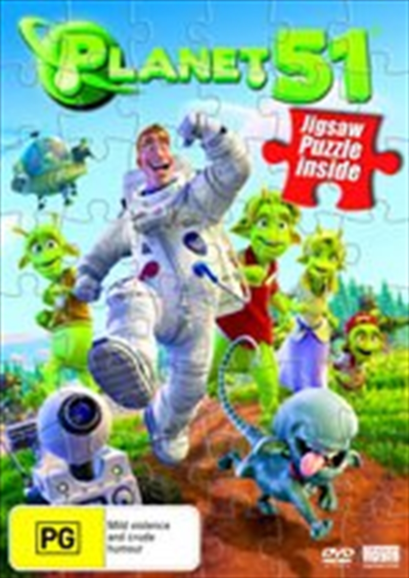 Planet 51; Bonus Jigsaw/Product Detail/Animated