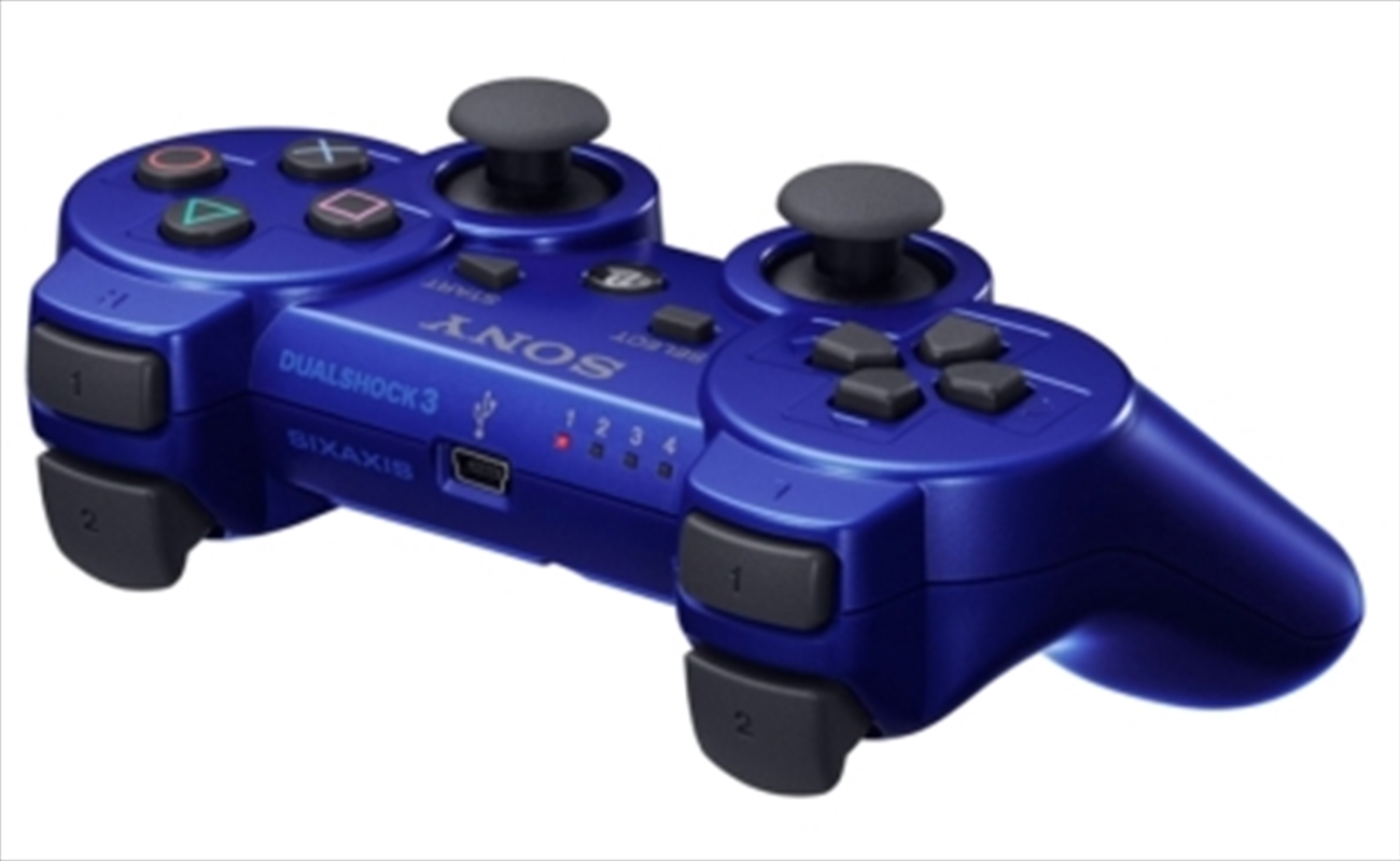 PS3 Genuine Wireless Dualshock 3 Controller Blue/Product Detail/Consoles & Accessories