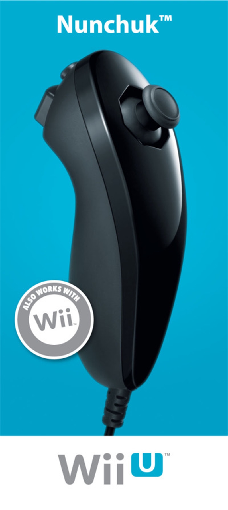 Wii Nunchuk Black/Product Detail/Consoles & Accessories