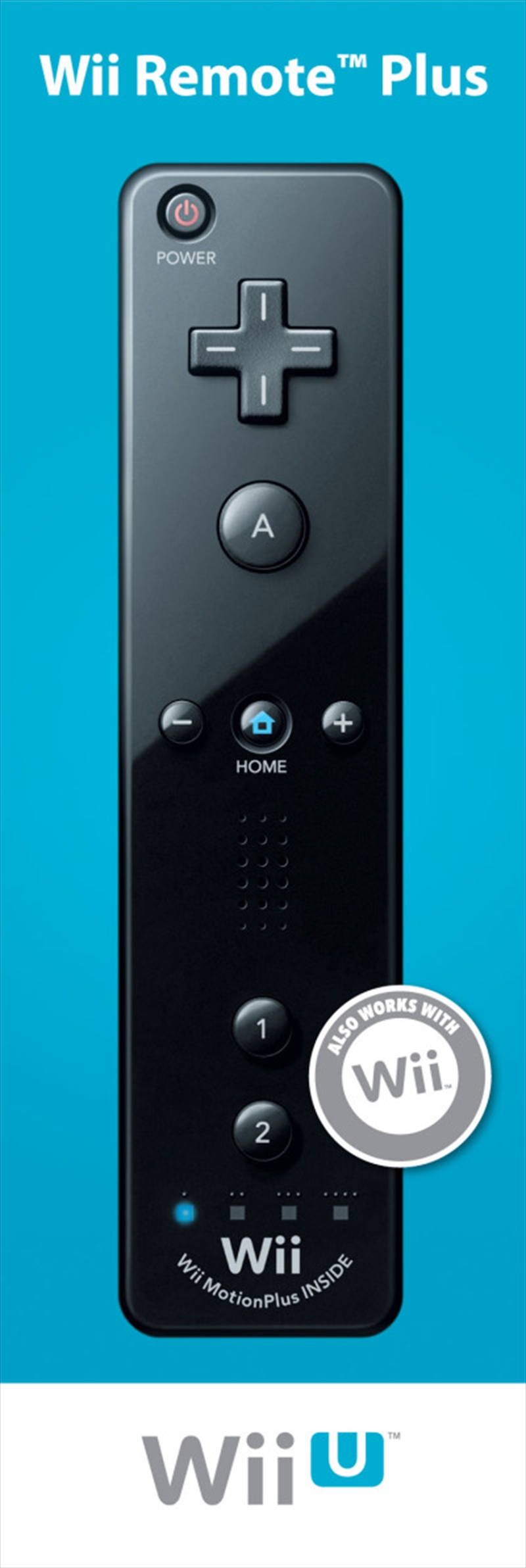 Wii Remote Plus Black/Product Detail/Consoles & Accessories