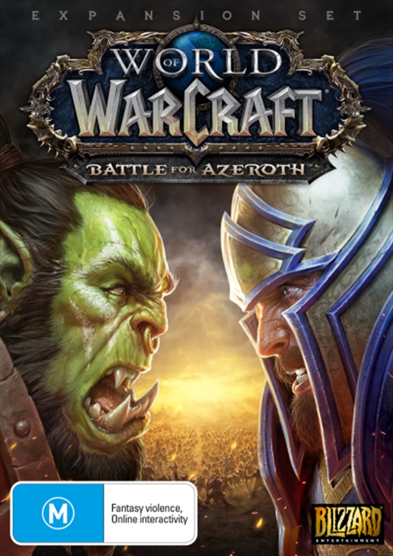 World Of Warcraft Battle For Azeroth/Product Detail/Massively Multiplayer Online