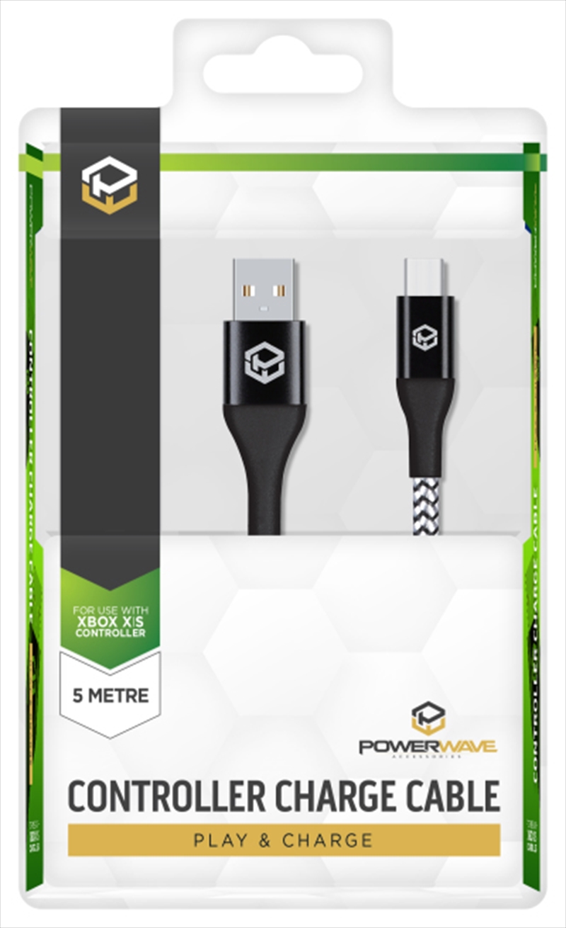 Powerwave Xbox 5M Controller Charge Cable/Product Detail/Consoles & Accessories