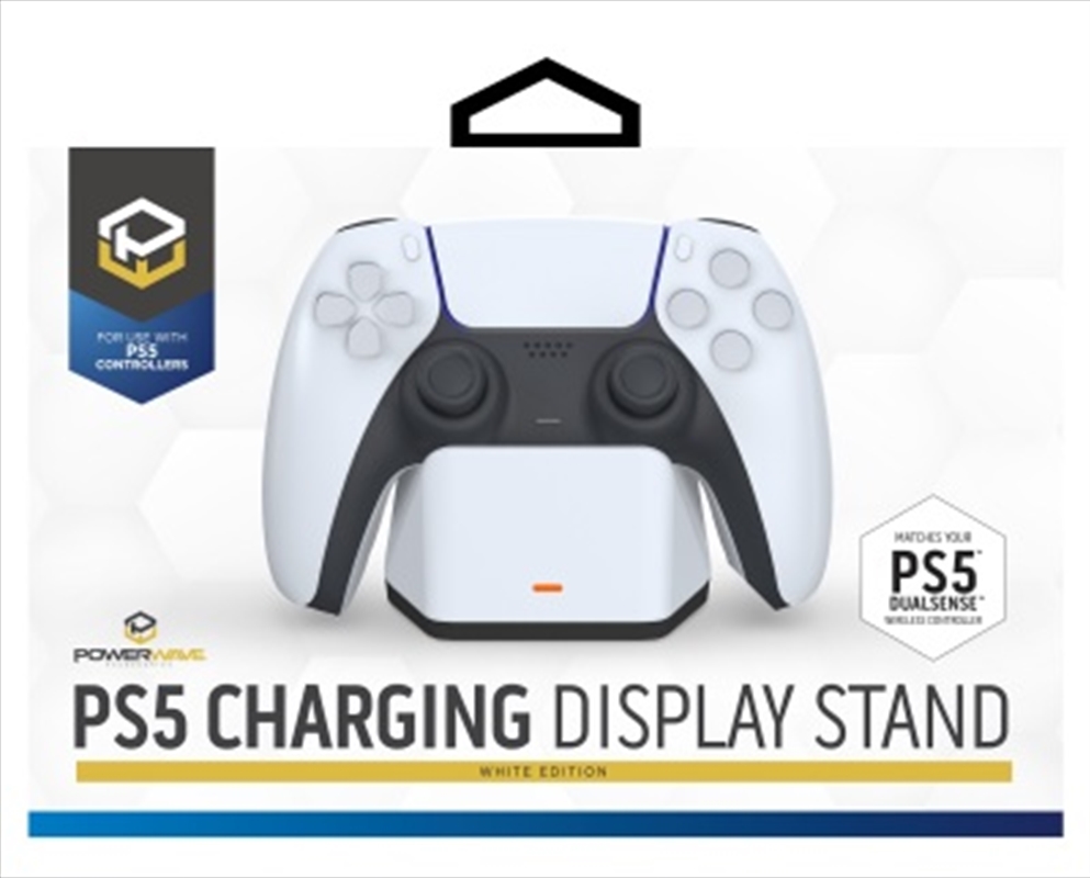 Powerwave PS5 Controller Charging Display Stand White/Product Detail/Consoles & Accessories