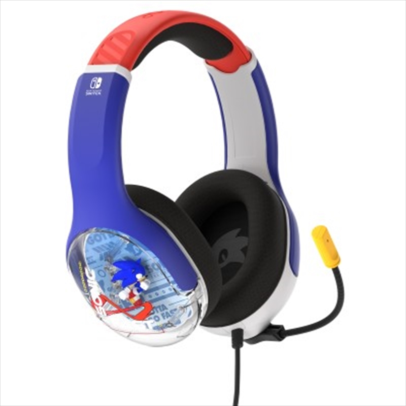 PDP Switch REALMz Wired Switch Headset Sonic Go Fast/Product Detail/Gaming Headphones & Headsets
