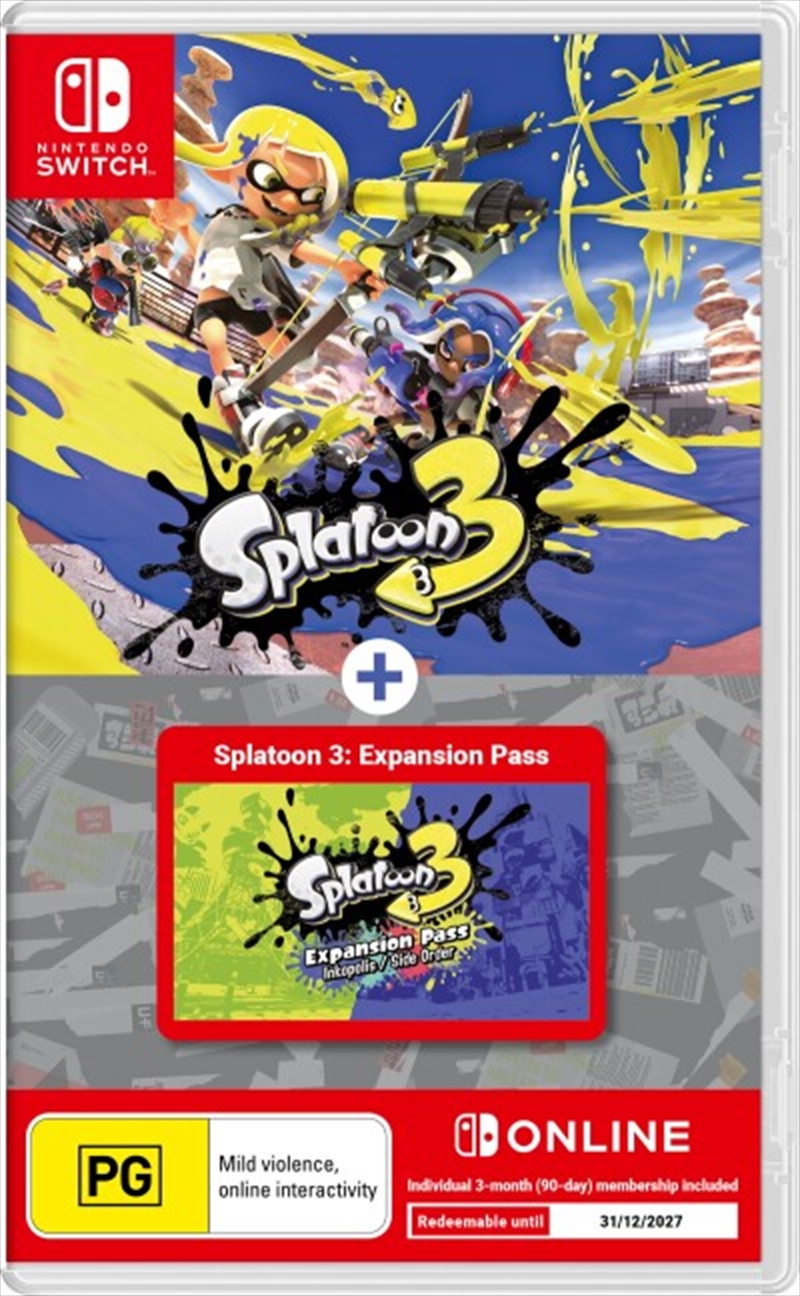 Splatoon 3 & Expansion Pass/Product Detail/General