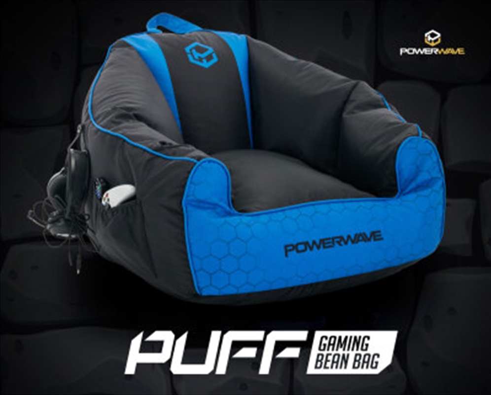 Powerwave Bean Bag Chair Puff Blue/Product Detail/Consoles & Accessories